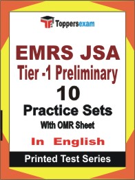 EMRS JSA (Tier-1) Preliminary Book in English - Practice Set