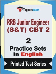 RRB Junior Engineer (S&T) CBT 2 Book in English - Question Paper / Practice Set