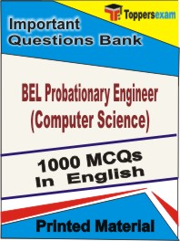 BEL Probationary Engineer (Computer Science)   Book in English - Objective MCQ