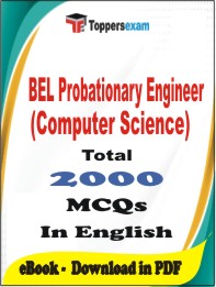 BEL Probationary Engineer (Computer Science)   PDF Book In English - MCQ / Objective Questions