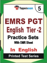EMRS PGT English  (Tier-2)   Book in English - Mock Test / Practice Set