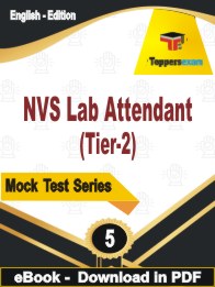 NVS Lab Attendant (Tier-2) PDF Book In English - Practice Set