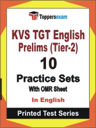 KVS TGT English Prelims ( Tier-2 ) Book in English - Practice Set