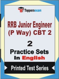 RRB Junior Engineer (P Way) CBT 2 Book in English - Question Paper / Practice Set
