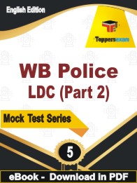 WB Police LDC ( Part 2 ) Test PDF Book In English - Practice Set