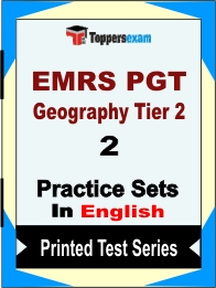 EMRS PGT Geography Tier 2 Book in English - Question Paper / Practice Set