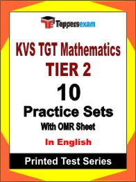 KVS TGT Mathematics TIER 2 Book in English - Practice Set