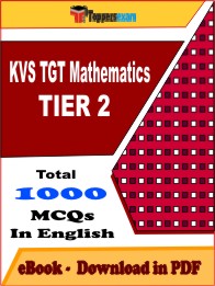 KVS TGT Mathematics TIER 2 PDF Book in English - MCQ / Objective Questions