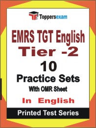 EMRS TGT English (Tier- 2) Book in English - Practice Set