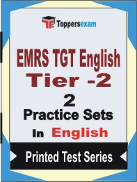 EMRS TGT English (Tier- 2)   Book in English - Question Paper / Practice Set