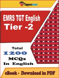 EMRS TGT English (Tier- 2)   PDF Book In English - MCQ / Objective Questions