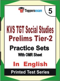 KVS TGT Social Studies Prelims (Tier-2)   Book in English - Mock Test / Practice Set
