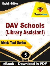 DAV Schools (Library Assistant)  PDF Book In English - Practice Set