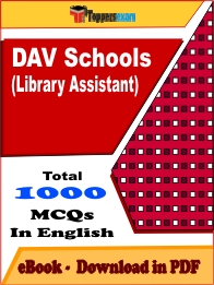 DAV Schools (Library Assistant) PDF Book In English - MCQ / Objective Questions