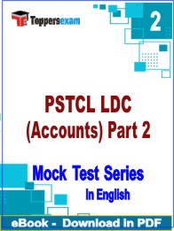 PSTCL LDC (Accounts) Part 2 Test PDF Book In English - Question Paper