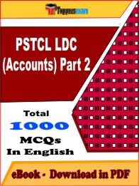 PSTCL LDC (Accounts) Part 2 PDF Book in English - MCQ / Objective Questions