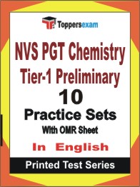 NVS PGT Chemistry (Tier-1) Preliminary Book in English - Practice Set