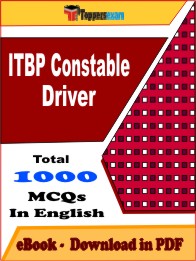 ITBP Constable Driver PDF Book in English - MCQ / Objective Questions