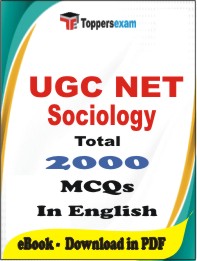 UGC NET Sociology PDF Book In English - MCQ / Objective Questions