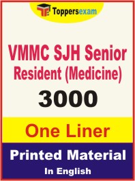 VMMC SJH Senior Resident (Medicine) One Liner Book in English