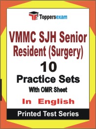 VMMC SJH Senior Resident (Surgery) Book in English - Practice Set