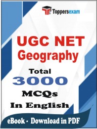 UGC NET Geography PDF Book In English - MCQ / Objective Questions