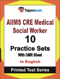 AIIMS CRE Medical Social Worker Book in English - Practice Set