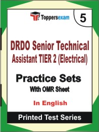 DRDO Senior Technical Assistant TIER 2 (Electrical) Book in English - Mock Test / Practice Set