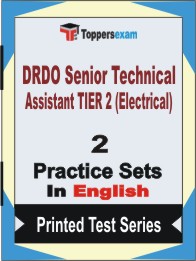 DRDO Senior Technical Assistant TIER 2 (Electrical) Book in English - Question Paper / Practice Set