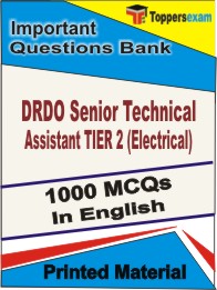 DRDO Senior Technical Assistant TIER 2 (Electrical) Book in English - Objective MCQ