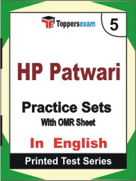 HP Patwari Book in English - Mock Test / Practice Set