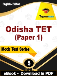 Odisha TET Paper 1  PDF Book In English - Practice Set