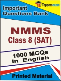 NMMS Class 8 (SAT) Book in English - Objective MCQ