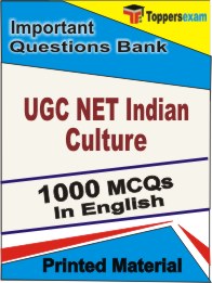 UGC NET Indian Culture Book in English - Objective MCQ