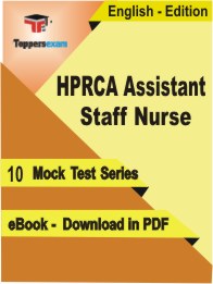 HPRCA Assistant Staff Nurse PDF Book In English - Mock Test/Practice Set