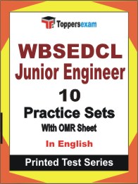 WBSEDCL Junior Engineer  Book in English - Practice Set