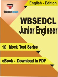 WBSEDCL Junior Engineer  PDF Book In English - Mock Test/Practice Set