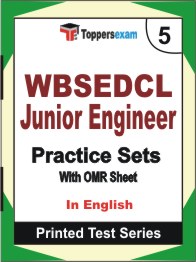 WBSEDCL Junior Engineer  Book in English - Mock Test / Practice Set