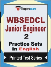 WBSEDCL Junior Engineer  Book in English - Question Paper / Practice Set