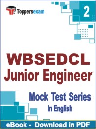 WBSEDCL Junior Engineer  PDF Book In English - Question Paper