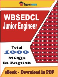 WBSEDCL Junior Engineer  PDF Book In English - MCQ / Objective Questions