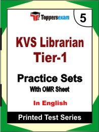 KVS Librarian Tier-1 Book in English - Mock Test / Practice Set