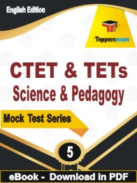 CTET & TETs Science & Pedagogy Test PDF Book In English - Practice Set
