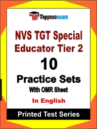 NVS TGT Special Educator Tier 2 Book in English - Practice Set