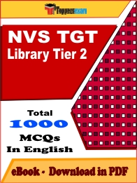 NVS TGT Library Tier 2 PDF Book In English - MCQ / Objective Questions