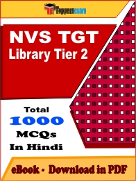 NVS TGT Library Tier 2 PDF Book In Hindi - MCQ / Objective Questions