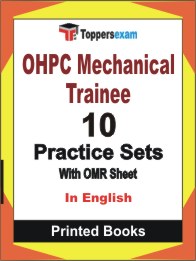 OHPC Mechanical Trainee Book in English - Practice Set