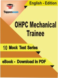 OHPC Mechanical Trainee PDF Book In English - Mock Test/Practice Set