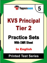 KVS Principal Tier 2 Book in English - Mock Test / Practice Set