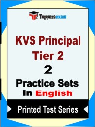 KVS Principal Tier 2 Book in English - Question Paper / Practice Set